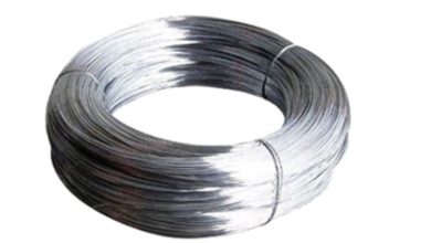 A bundle of binding wire